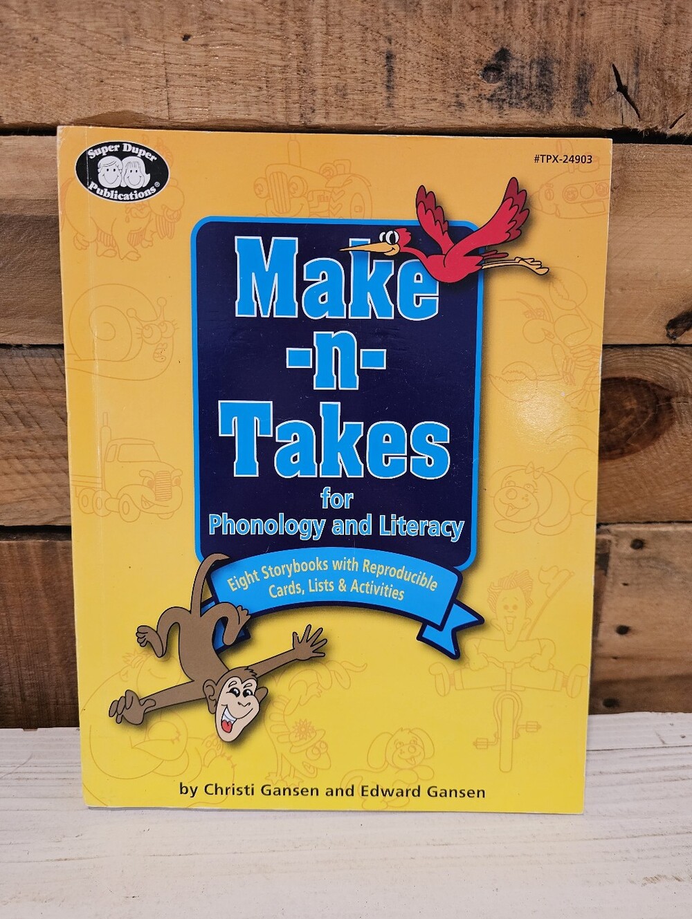 ๐ "Make-n-Takes for Phonology and Literacy" By Christi & Edward Gansen - Picture 1 of 11